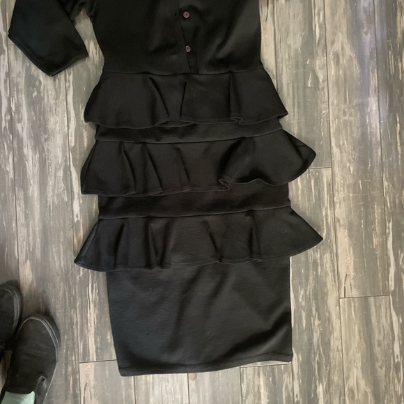 Rebecca Moses wool tiered dress - Picture 4 of 4